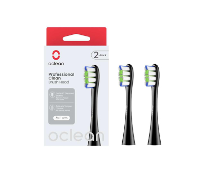 Końcówka do szczoteczek Oclean Końcówki Professional Clean P1C5 B02 czarny 2 szt.